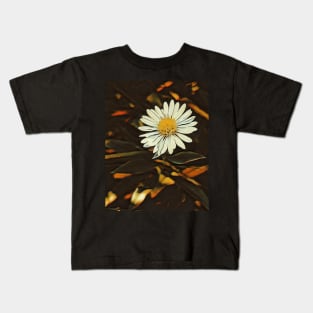 Tiny Daisy - Gold Kids T-Shirt